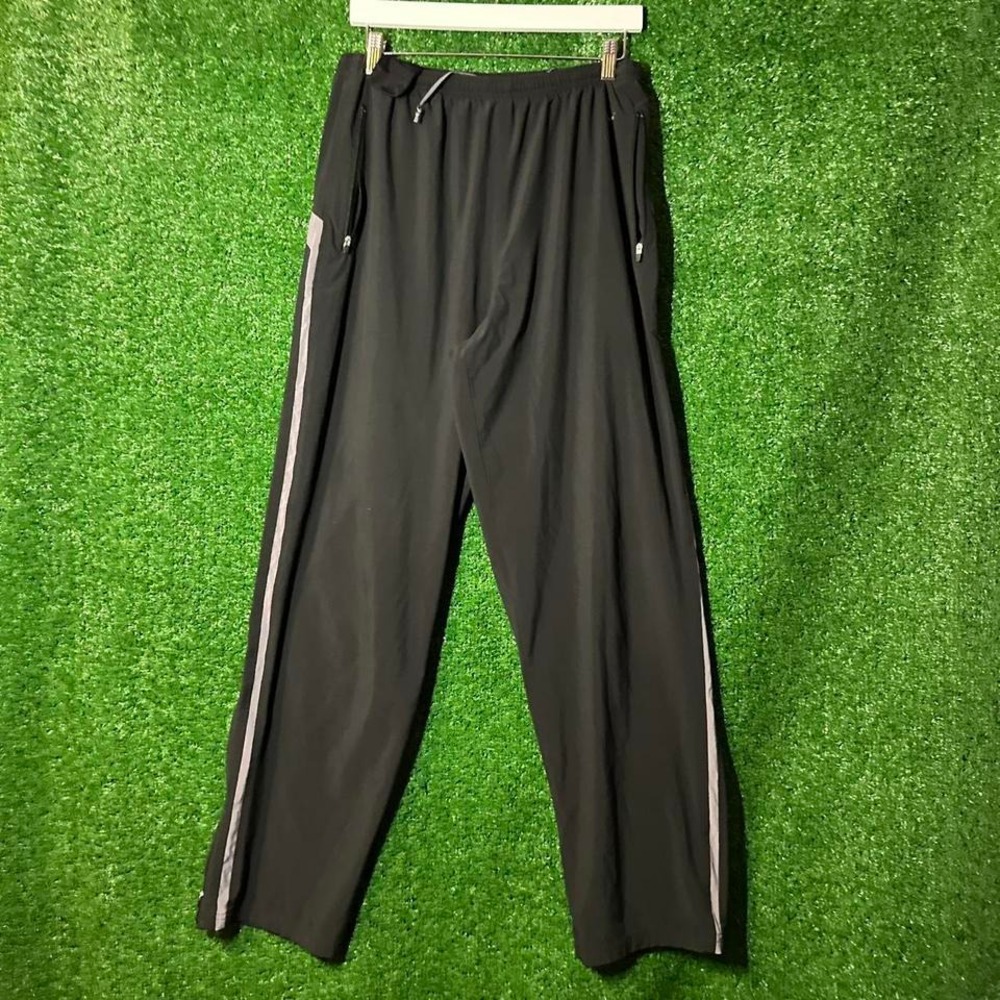 Vintage 2000s‎ Black Nike Track Pants dri fit